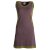 Vishes Ärmelloses Kleid aus Biobaumwolle mit geflochtenen Einsätzen braun 46
