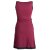Vishes Ärmelloses Kleid aus Biobaumwolle mit geflochtenen Einsätzen dunkelrot 34-36