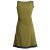 Vishes Ärmelloses Kleid aus Biobaumwolle mit geflochtenen Einsätzen olive 34-36