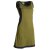 Vishes Ärmelloses Kleid aus Biobaumwolle mit geflochtenen Einsätzen olive 34-36