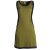 Vishes Ärmelloses Kleid aus Biobaumwolle mit geflochtenen Einsätzen olive 44