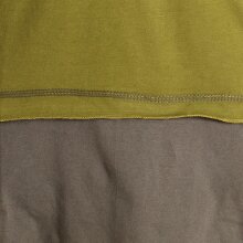 Vishes Eco Zipfelkapuzen Neckholder aus Biobaumwolle olive-grün 36