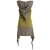 Vishes Eco Zipfelkapuzen Neckholder aus Biobaumwolle olive-grün 42