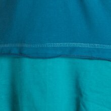 Vishes Eco Zipfelkapuzen Neckholder aus Biobaumwolle türkis 42