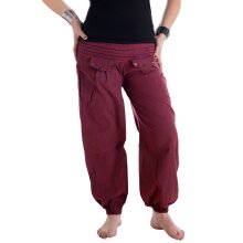 Vishes Pludrige Sommer Damen Chino Haremshose aus...