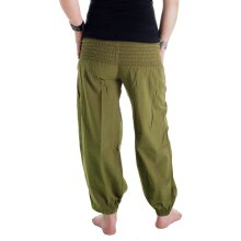 Vishes Pludrige Sommer Damen Chino Haremshose aus...