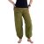 Vishes Pludrige Sommer Damen Chino Haremshose aus Baumwolle olive 38-42