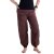 Vishes Pludrige Sommer Damen Chino Haremshose aus Baumwolle braun 32-34