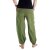 Vishes Pludrige Sommer Damen Chino Haremshose aus Baumwolle hellgrün 38-42
