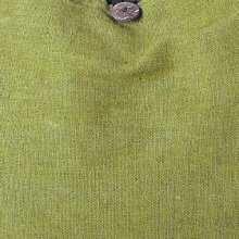 Vishes Einfache Yogi Beuteltasche aus Nepal grob gewebter Baumwolle mit Innentasche hellgrün