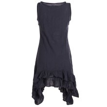 Vishes Armloses Lagenlook Kleid aus Baumwolle mit...