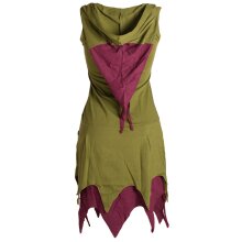 Vishes Ärmelloses Elfenkleid im Lagenlook mit...