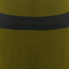 Vishes Ärmellose Tunika aus Biobaumwolle mit Wasserfallkragen olive 34-36