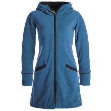 Vishes Warmer Wintermantel aus Eco Fleece mit...