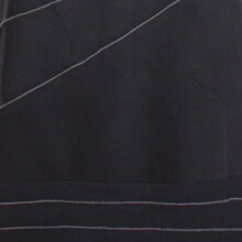 Vishes Langärmliges Patchwork Hoodie Eco Fleecekleid mit Daumenlöchern schwarz 42