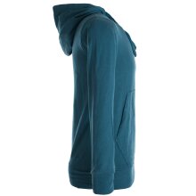 Vishes Herren Sweatshirt aus Baumwollfleece mit Kängurutasche und Kapuze türkis 48