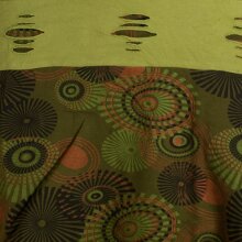 Vishes Ärmelloses asymmetrisches Lagenlook Zipfelkleid hellgrün 52