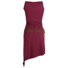 Vishes Asymmetrisches Kleid ohne Ärmel -...