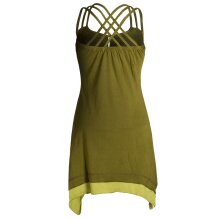 Vishes Lagenlook Trägerkleid Organic Cotton mit...