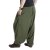 Vishes Haremshose aus Fleece Einheitsgröße/Lange Größe olive 40-48