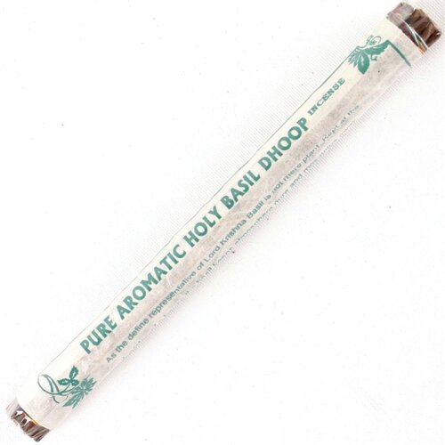 19 aromatische Räucherstäbchen DHOOP NEPAL 19 cm 25 g 33 Sorten Heiliges Basilikum (Holy Basil)