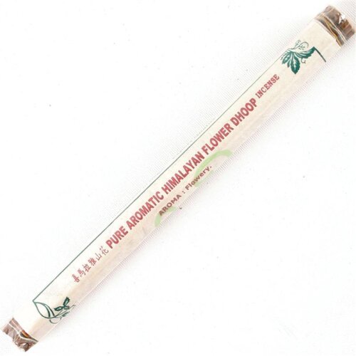 19 aromatische Räucherstäbchen DHOOP NEPAL 19 cm 25 g 33 Sorten Blüten (Himalayan Flower)