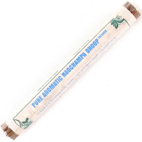 19 aromatische Räucherstäbchen DHOOP NEPAL 19 cm 25 g 33 Sorten Nagchampa (Nag Champa)