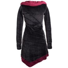 Vishes Langärmliges asymmetrisches patchwork...