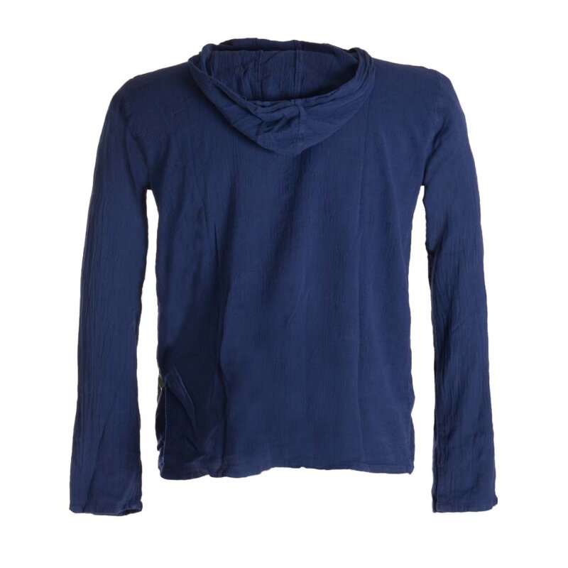 Générique Herren Kapuzenpullover Mit Schal - Samurai Style, Weiche Baumwolle, Für Herbst/Winter