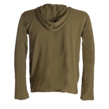 Vishes Herren Kapuzen-Hemd Fischerhemd aus weicher...