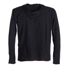 Vishes Herren Kapuzen-Hemd Fischerhemd aus weicher...