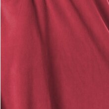 Vishes Warme Damen Fleece Thermo Latzhose Haremshose dunkelrot 44