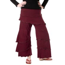 Vishes Lagenlook Zipfelhose aus Baumwolle Larp Hose Goa...