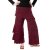 Vishes Lagenlook Zipfelhose aus Baumwolle Larp Hose Goa dunkelrot 46-48