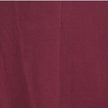 Vishes Lagenlook Langarm Elfenkleid mit Zipfelkapuze und Rüschen dunkelrot 40