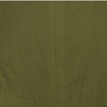 Vishes Lagenlook Langarm Elfenkleid mit Zipfelkapuze und Rüschen olivegrün 42