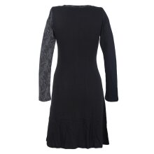 Vishes Asymmetrisches Damen Lagenlook Kleid Baumwolle mit...