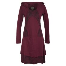 Vishes Langarm Lagenlookkleid aus Baumwolle mit...