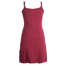 Vishes Besticktes Rosen Baumwoll-Kleid mit verstellbaren...