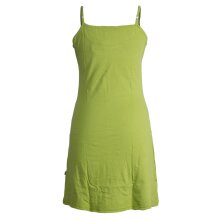 Vishes Besticktes Rosen Baumwoll-Kleid mit verstellbaren Trägern hellgrün 38