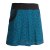 Vishes kurzer Damen Baumwoll-Rock - mit Blättern in Floralem Muster bedruckt türkis 42