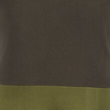 Vishes Warmes Ballonkleid aus recyceltem Fleece mit Kapuze  olive 50