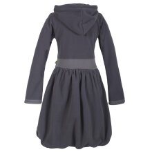Vishes Warmes Ballonkleid aus recyceltem Fleece mit...