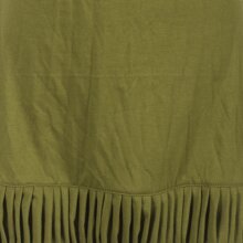 Vishes Langarm Damen Tunika Biobaumwolle olive 40-42