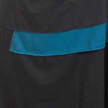 Vishes Knielanges Langarm Damen Stillkleid aus Biobaumwolle schwarz 48