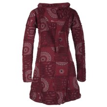 Vishes Damen Patchworkmantel Baumwolle Cutwork bedruckt...
