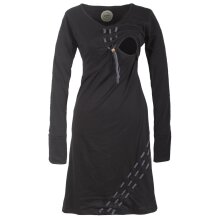 Vishes Langarm Damen Winter Stillkleid Knielang aus...