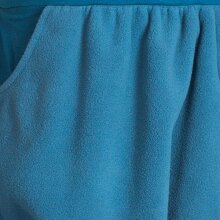 Vishes Damen kurzer einfarbiger extra warmer Ballonrock Herbstrock Winterrock Fleecerock türkis 42