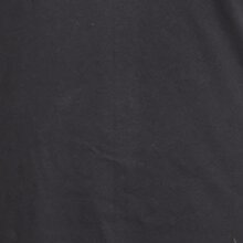 Vishes Armloses Hippie Zipfelkleid aus Baumwolle mit V-Ausschnitt und Rüschen schwarz 48-50