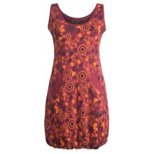 Vishes Ärmelloses mit Blumen Bedrucktes Ballonkleid...